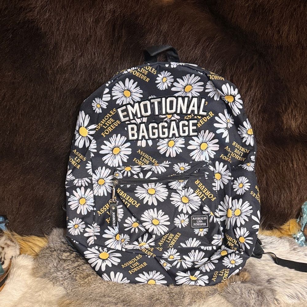 Emotional Baggage Floral Backpack (5450)